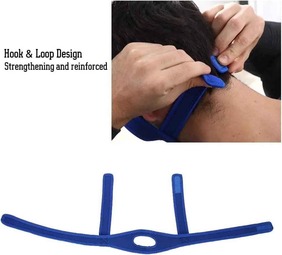 Snore Stop Anti Snoring Chin Strap Sleep Apnea Belt Snoreless Sleep Jaw Solution - Natural Sleep