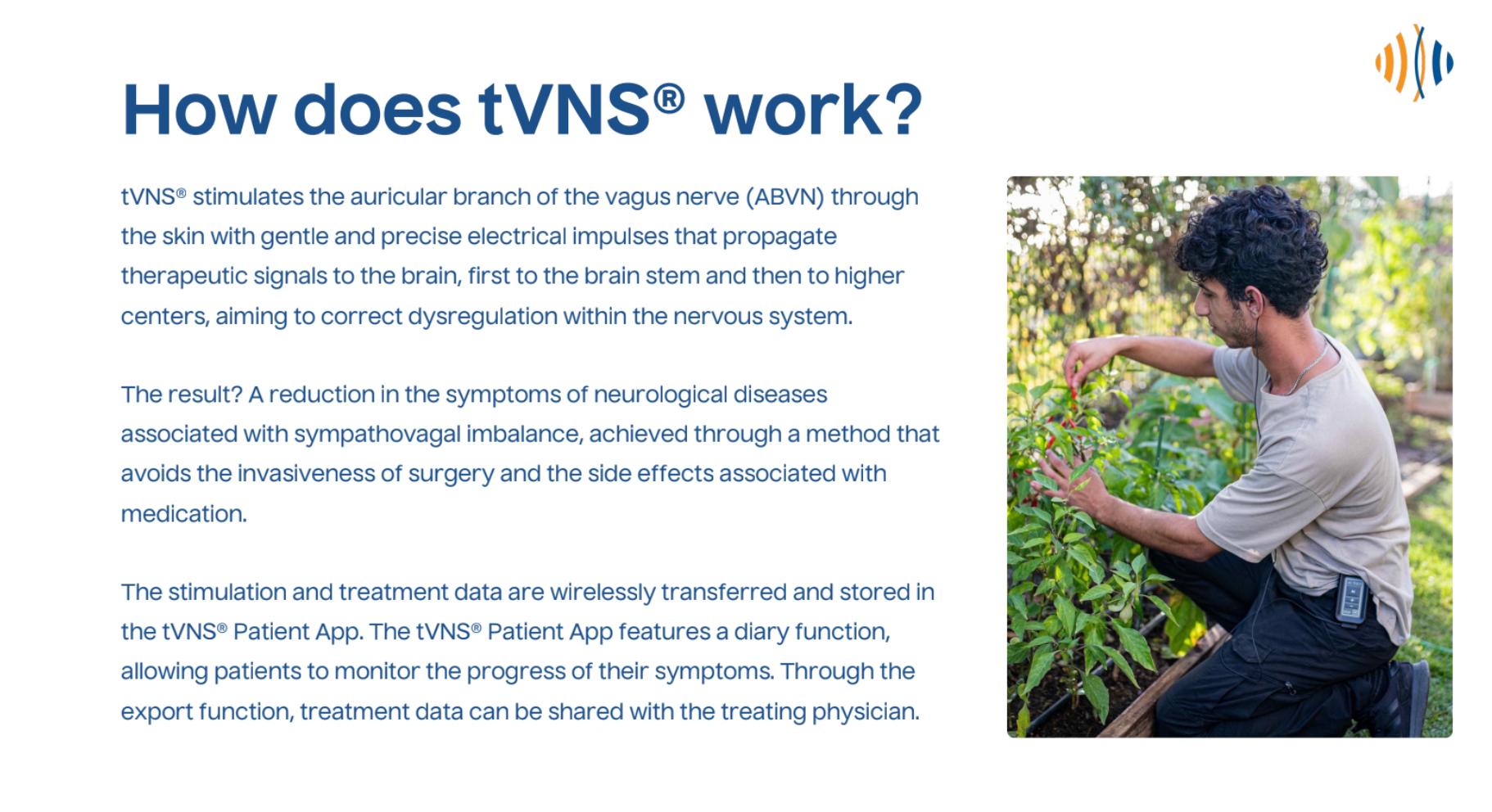 tVNS® E Vagus Nerve Stimulator - Medical Device