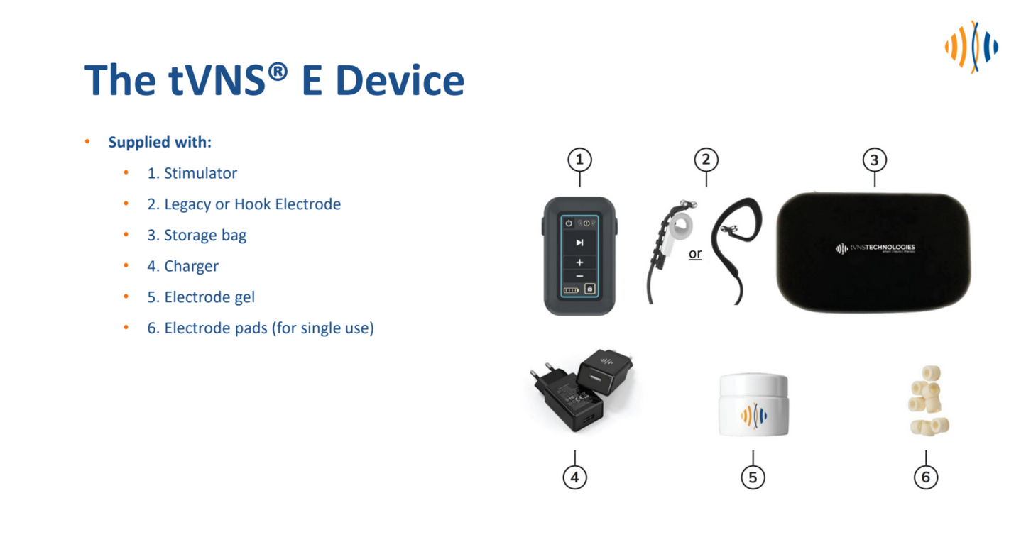 tVNS® E Vagus Nerve Stimulator - Medical Device