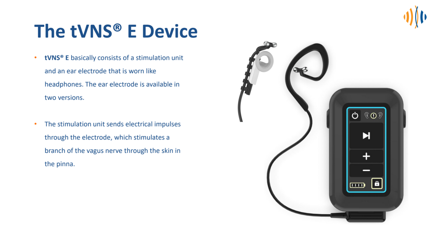 tVNS® E Vagus Nerve Stimulator - Medical Device